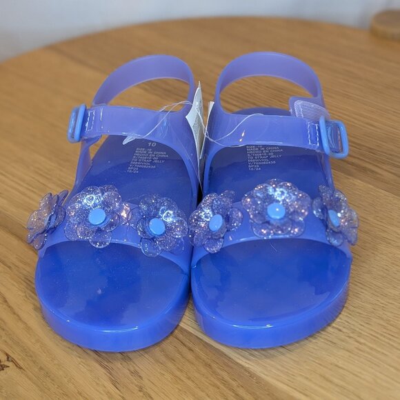 💚 2 for 20 💚 Gap Toddler Jelly Flower Sandals - Picture 2 of 4